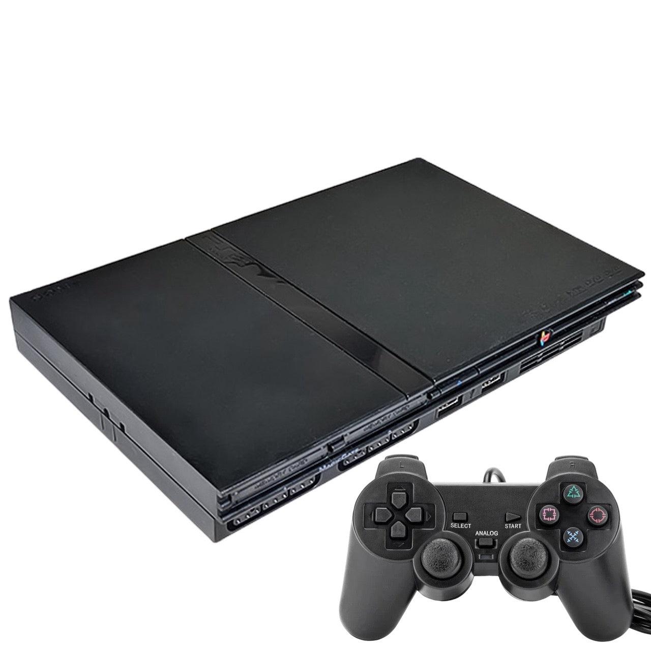 PlayStation 2 (PS2) Slim Konsoll pakke - RetroGaming.no