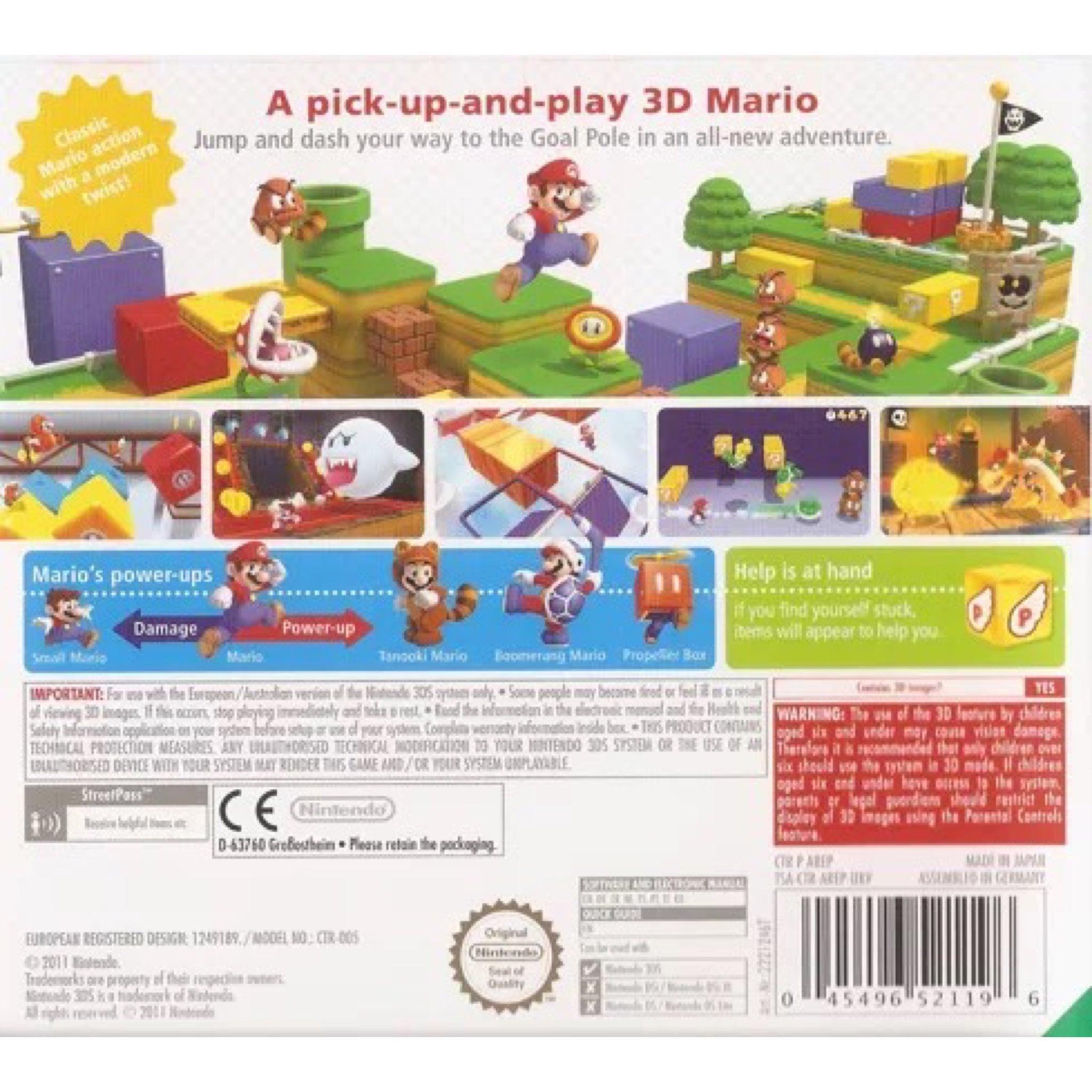 3DS: Super Mario 3D Land - RetroGaming.no