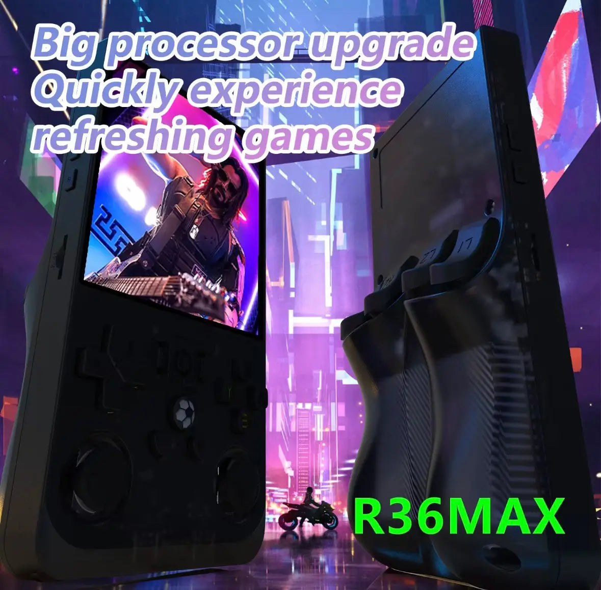 R36MAX Retro Spillkonsoll – 128GB 20.000 + Spill