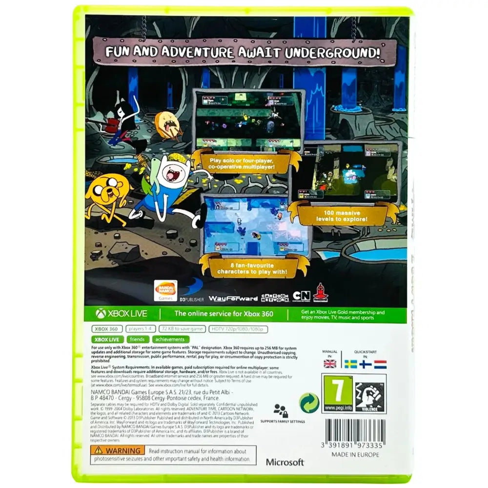 Adventure Time: Explore The Dungeon Because I Don’t Know - Xbox 360 Spill