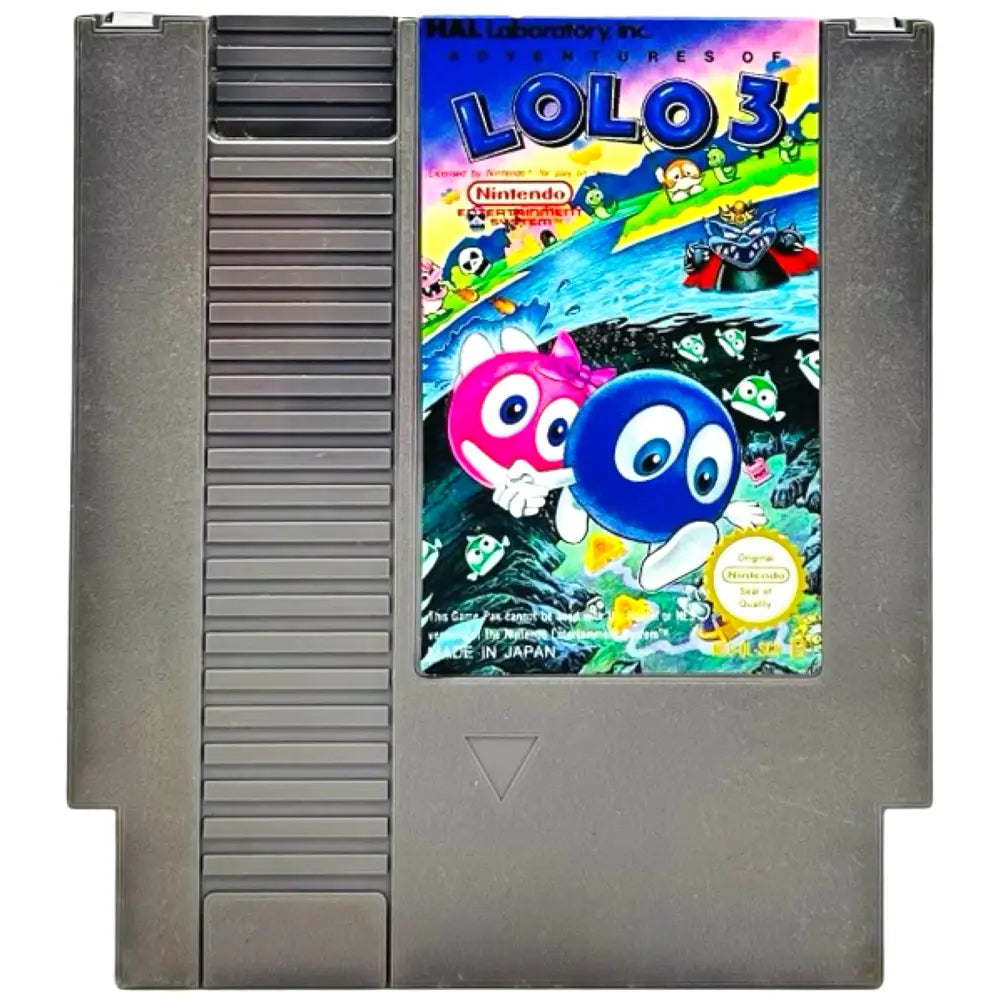 Adventures Of Lolo 3 - NES Spill - Spill