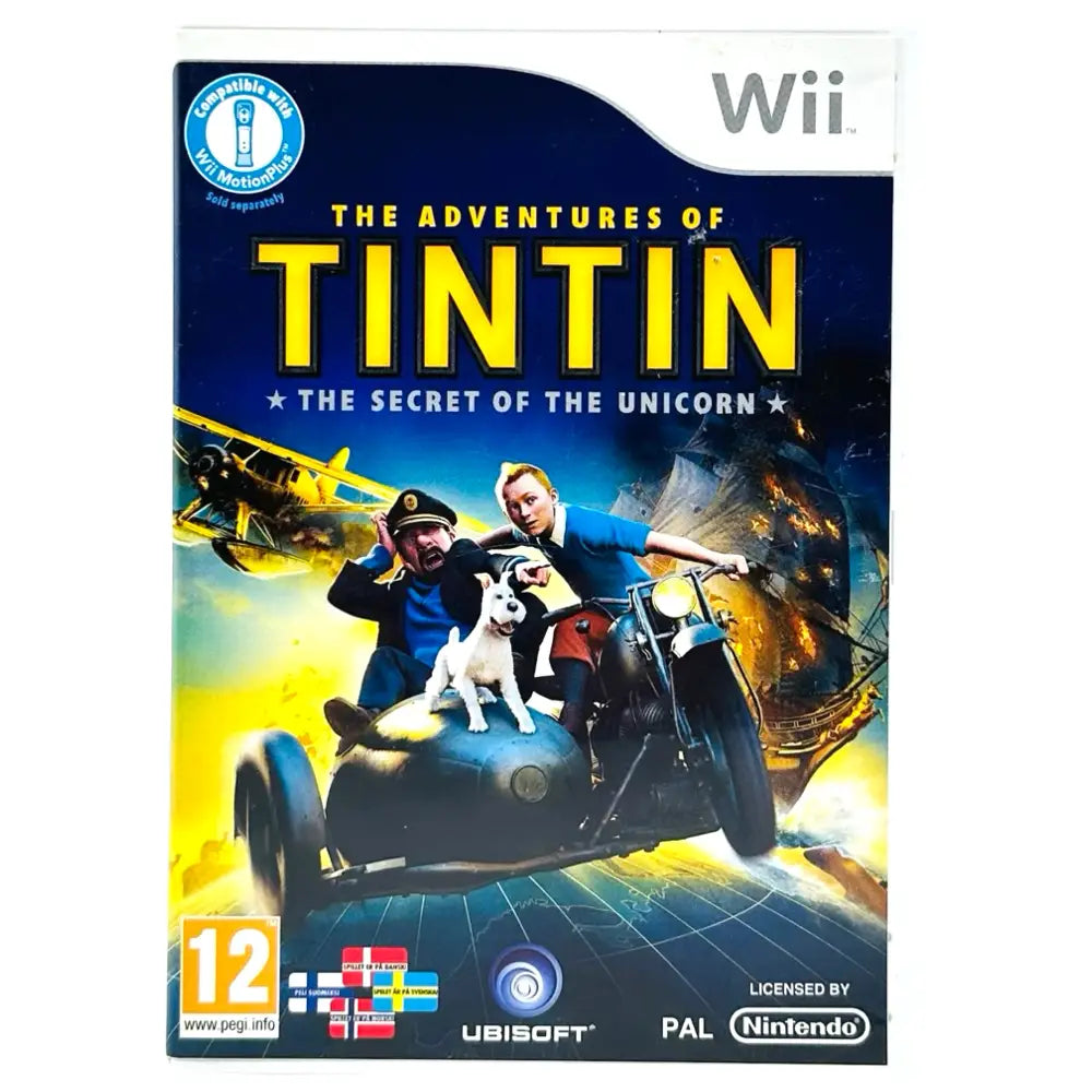 Adventures Of Tintin: The Secret Unicorn - Nintendo Wii Spill
