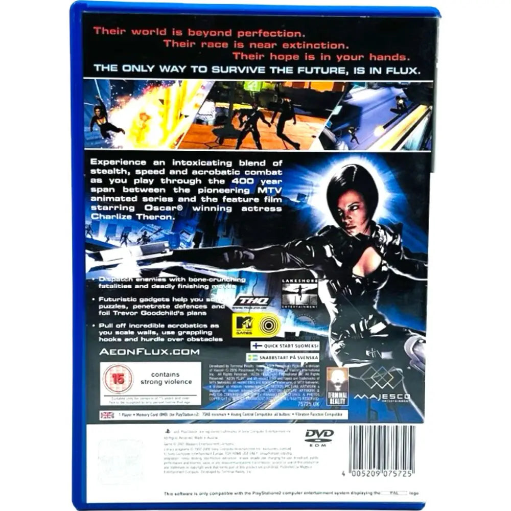 PS2: Aeon Flux - RetroGaming.no