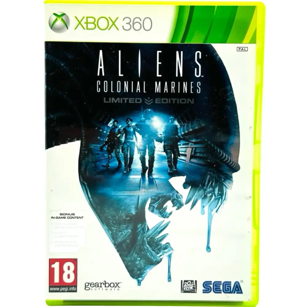Aliens: Colonial Marines - Xbox 360 Spill - Spill