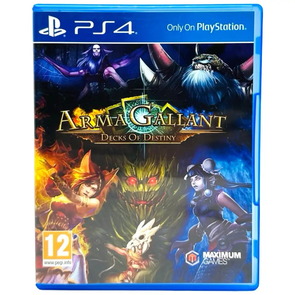 Arma Gallant: Decks Of Destiny - PlayStation 4 (PS4) Spill - Spill