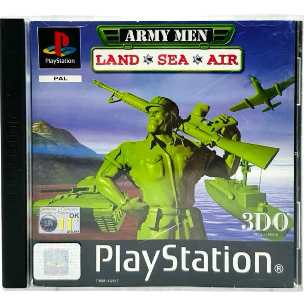 Army Men Land Sea Air - PlayStation 1 (PS1) Spill - Spill