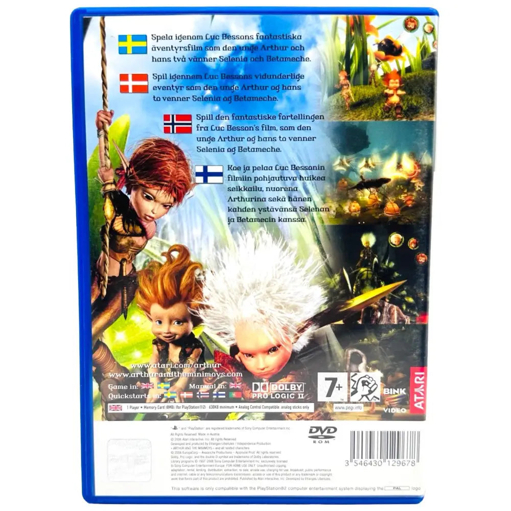 PS2: Arthur And The Minimoys - RetroGaming.no
