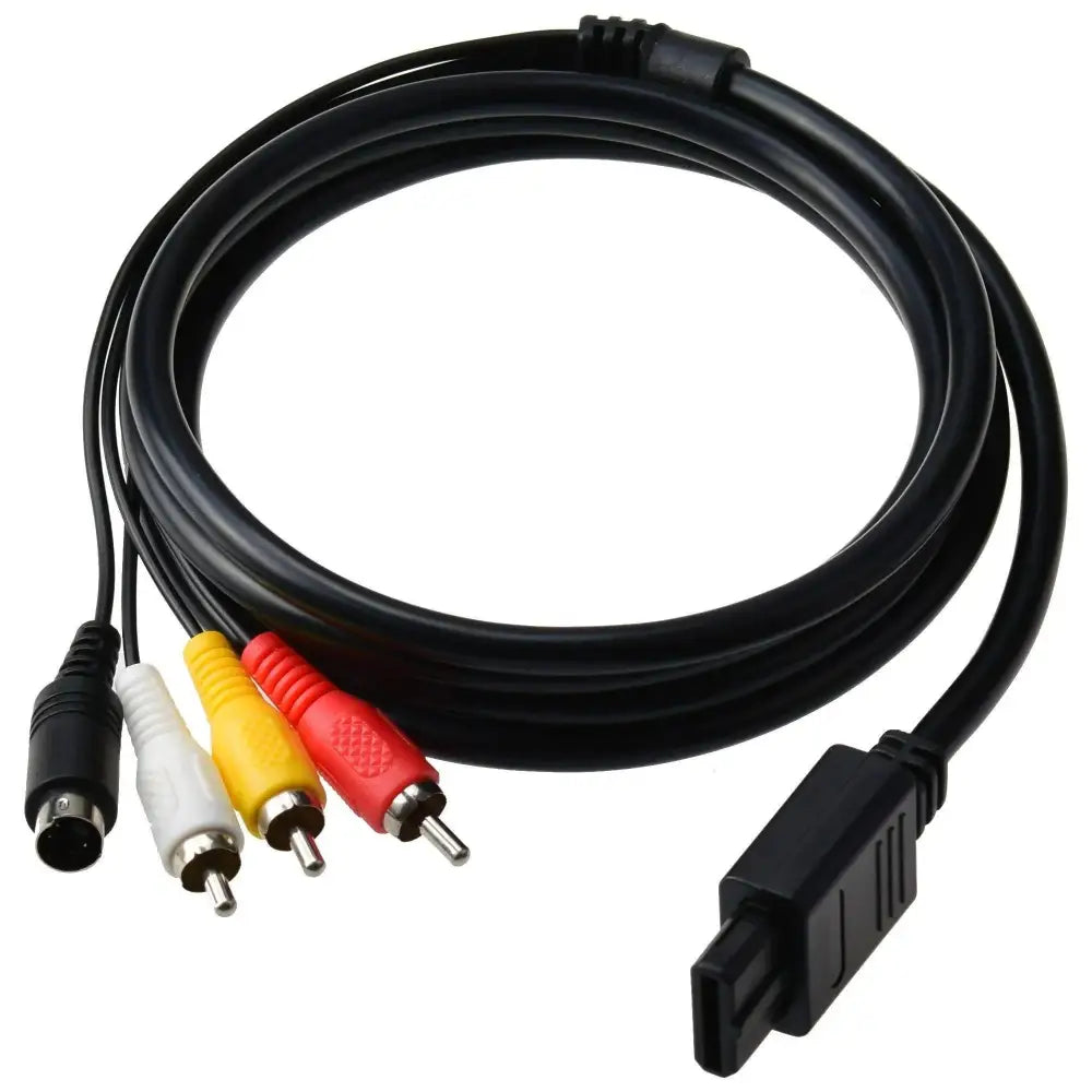 AV/S-VHS Kabel til SNES/N64/Gamecube PAL - RetroGaming.No