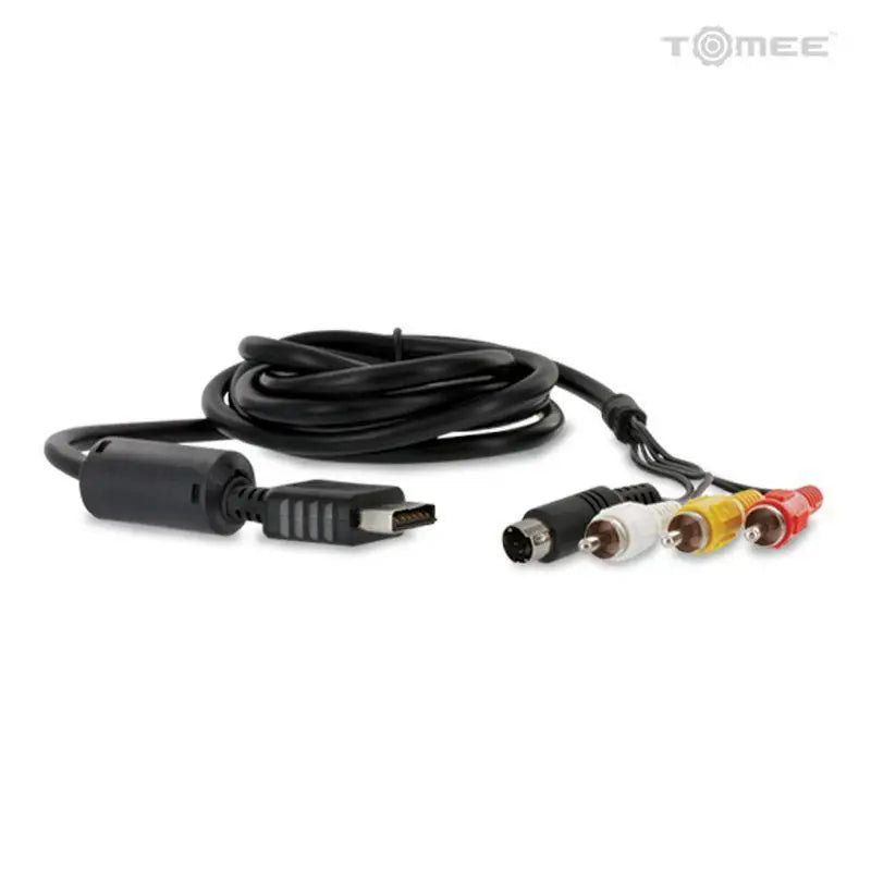 AV/S-VHS Kabel til Playstation 1 og 2 - Tomee - RetroGaming.No