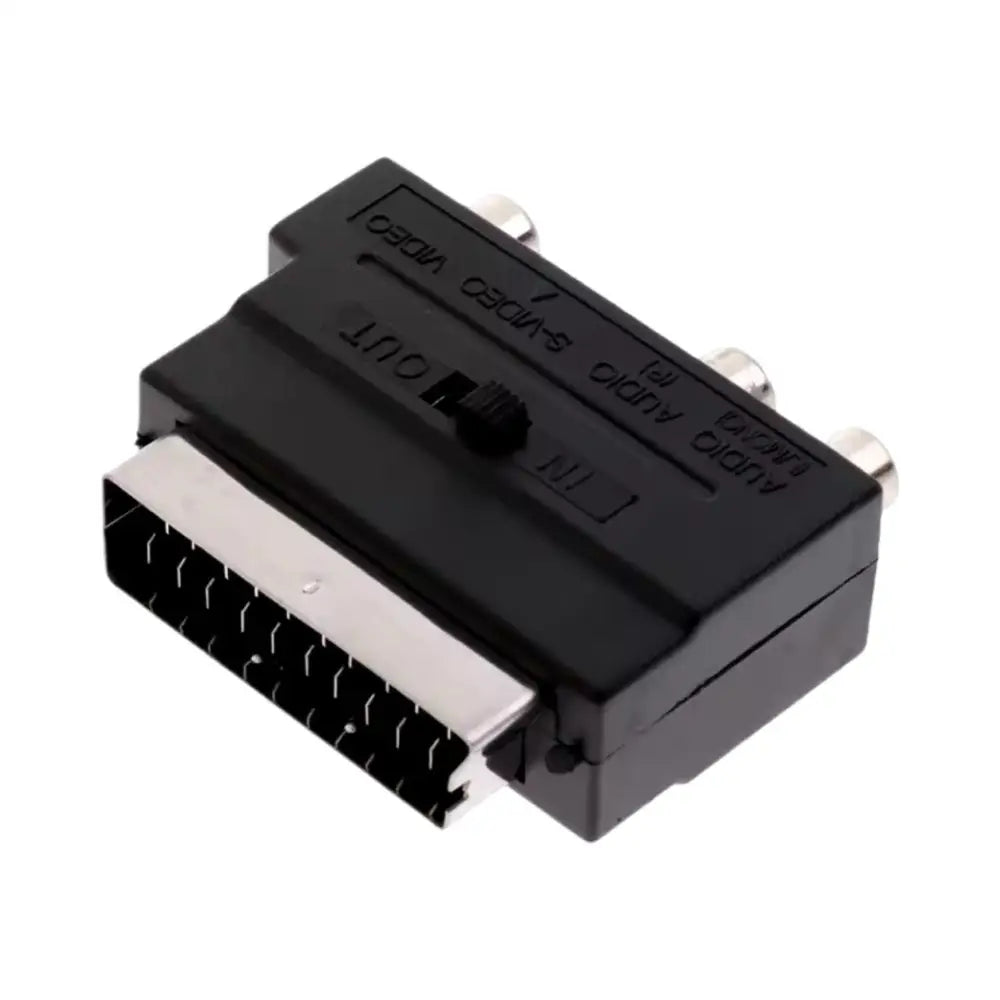 AV/S-VHS/Kompositt til Scart Adapter - Adapter