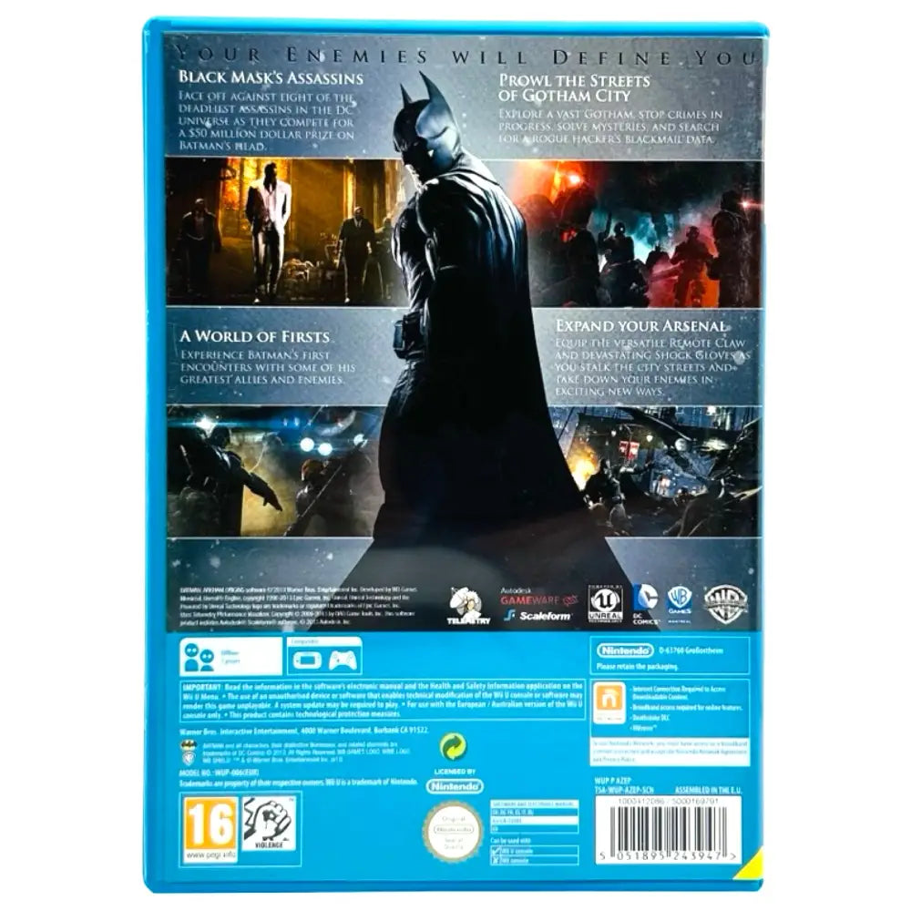 Batman: Arkham City Armoured Edition - Nintendo Wii U Spill
