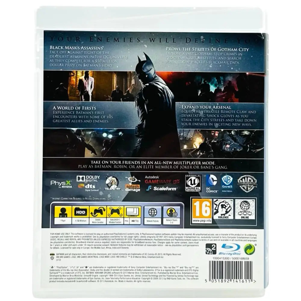 Batman: Arkham Origins - PlayStation 3 (PS3) Spill