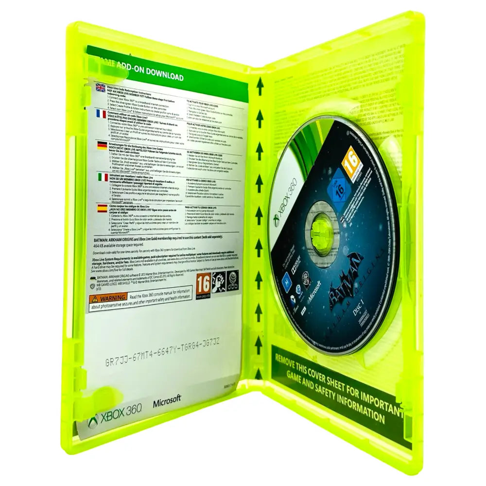 Batman: Arkham Origins - Xbox 360 Spill