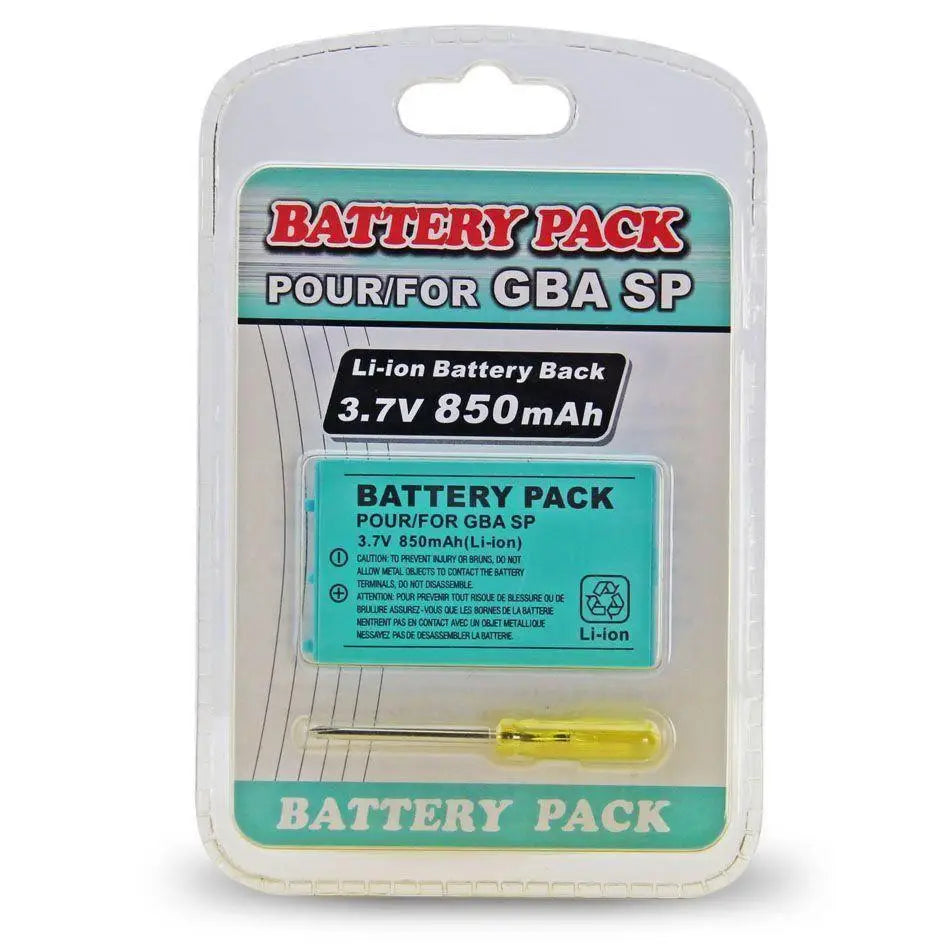 Batteri til Game Boy Advance SP - RetroGaming.No
