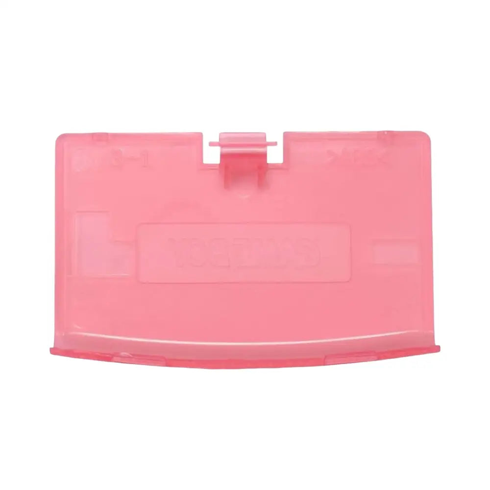 Batterideksel for GameBoy Advance (GBA) - Clear Pink - Reservedeler
