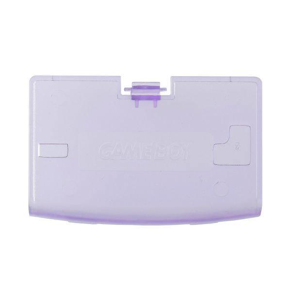 Batterideksel for GBA (Clear Violet) - RetroGaming.No