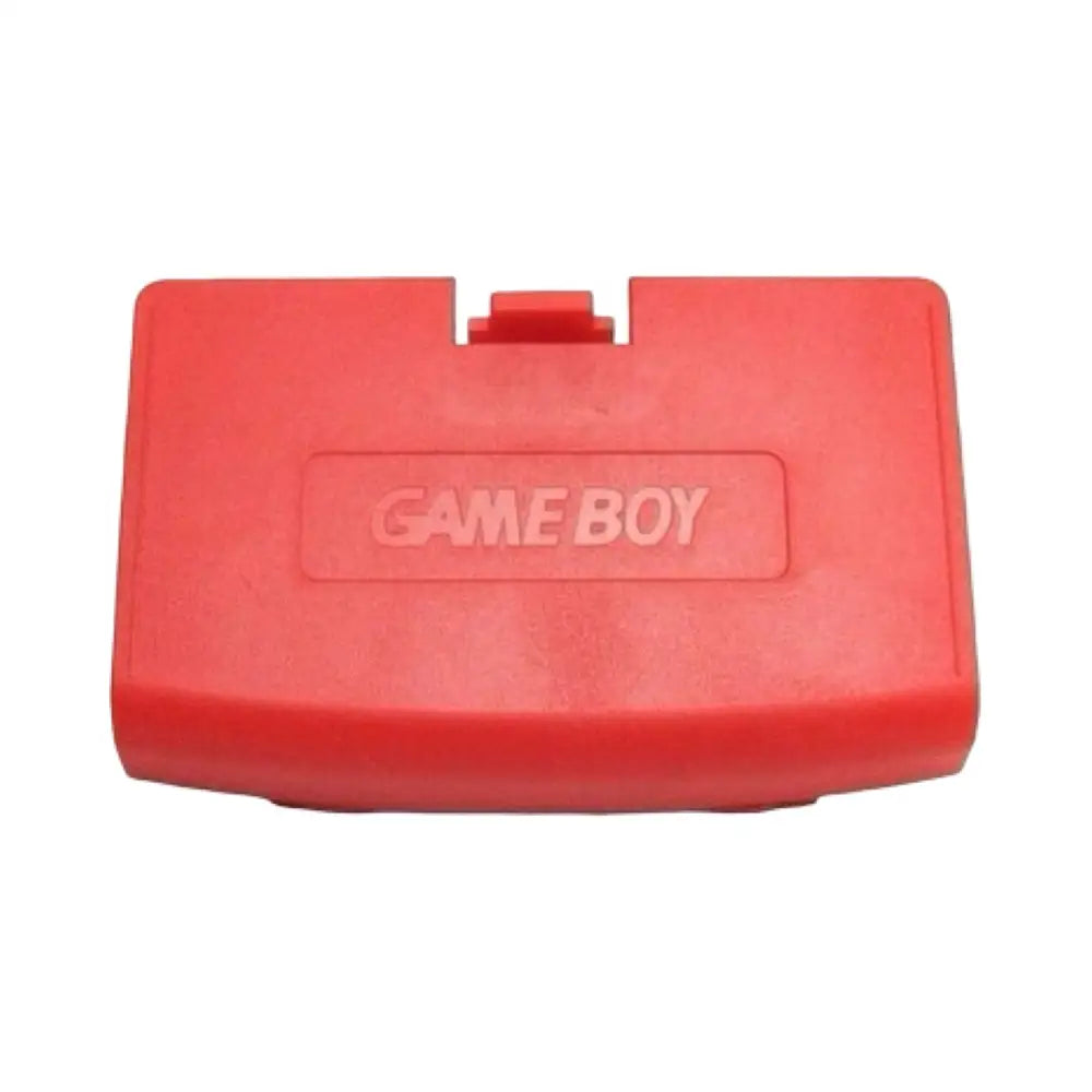 Batterideksel for GameBoy Advance (GBA) - Rød - Reservedeler