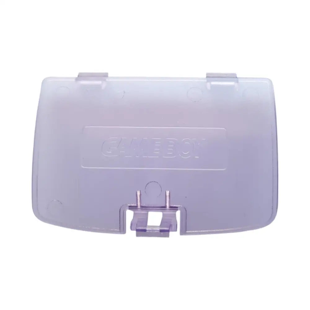 Batterideksel for GameBoy Color - Clear Purple - Reservedeler
