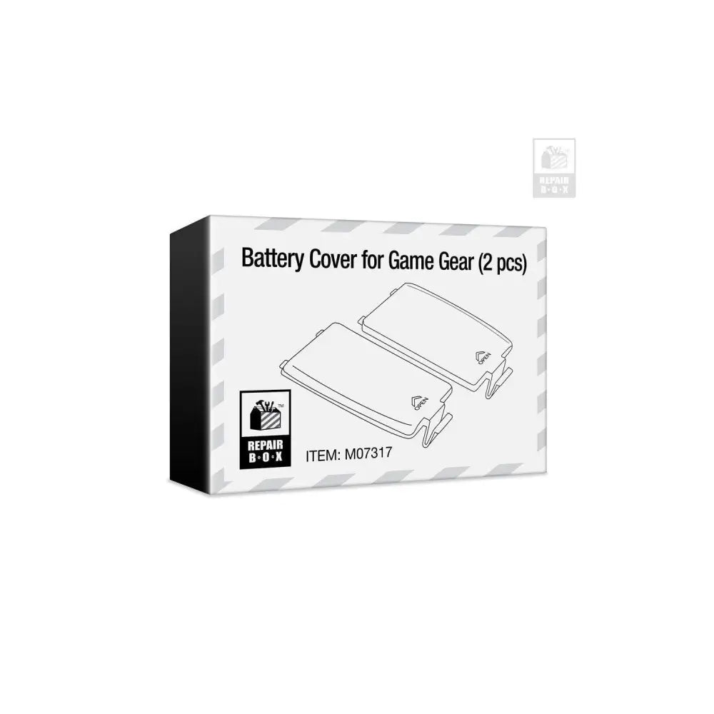 Batterideksel til Sega Game Gear (2pk) - RepairBox - RetroGaming.no