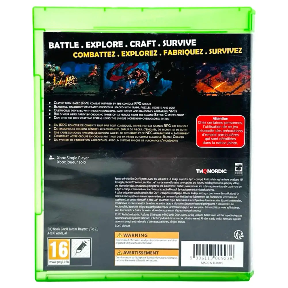 Battle Chasers Nightwar - Xbox One Spill