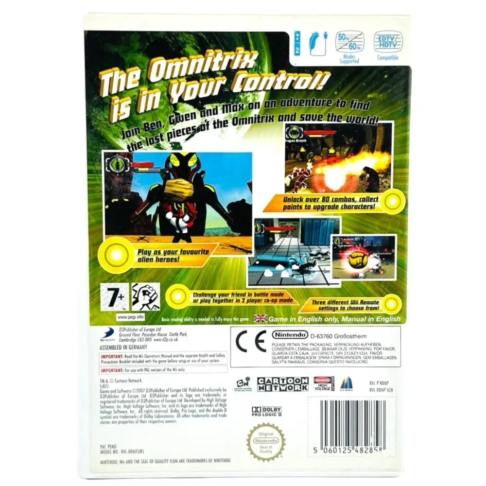 Wii: Ben 10: Protector Of Earth - RetroGaming.no