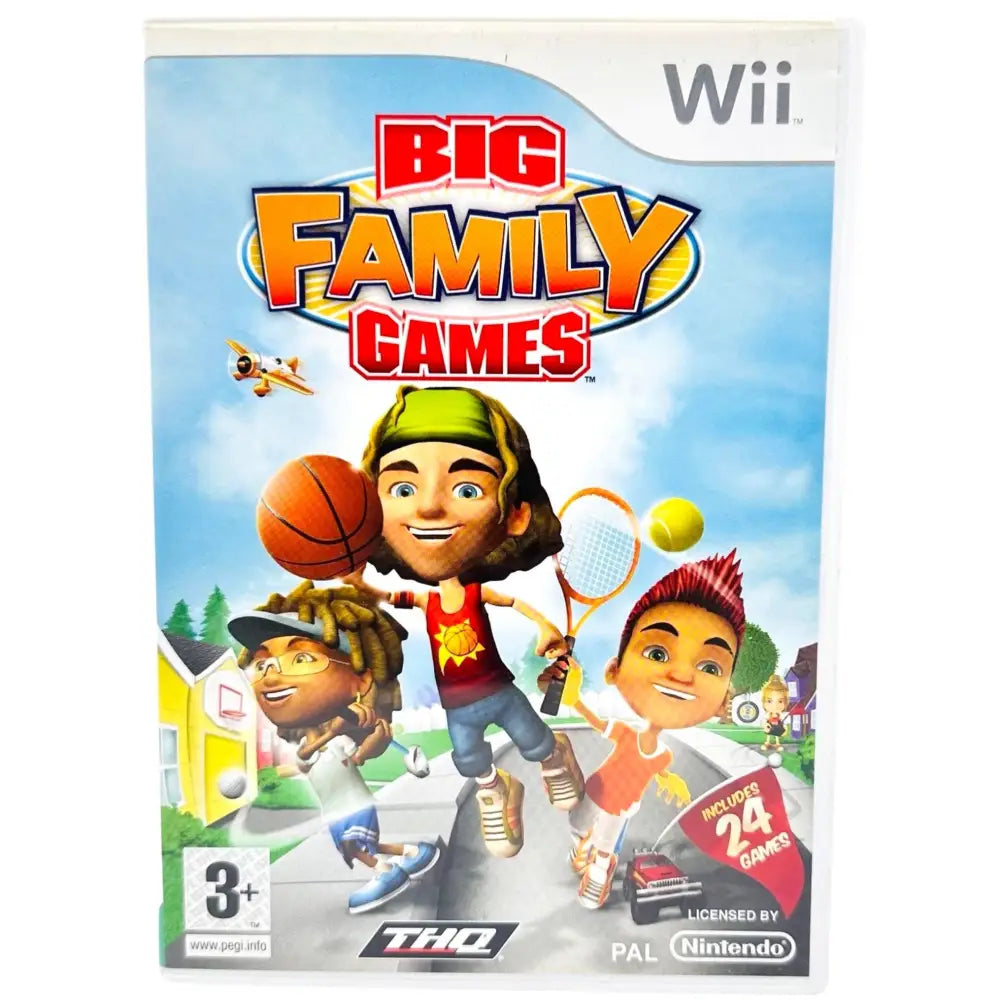 Wii: Big Family Games - RetroGaming.no