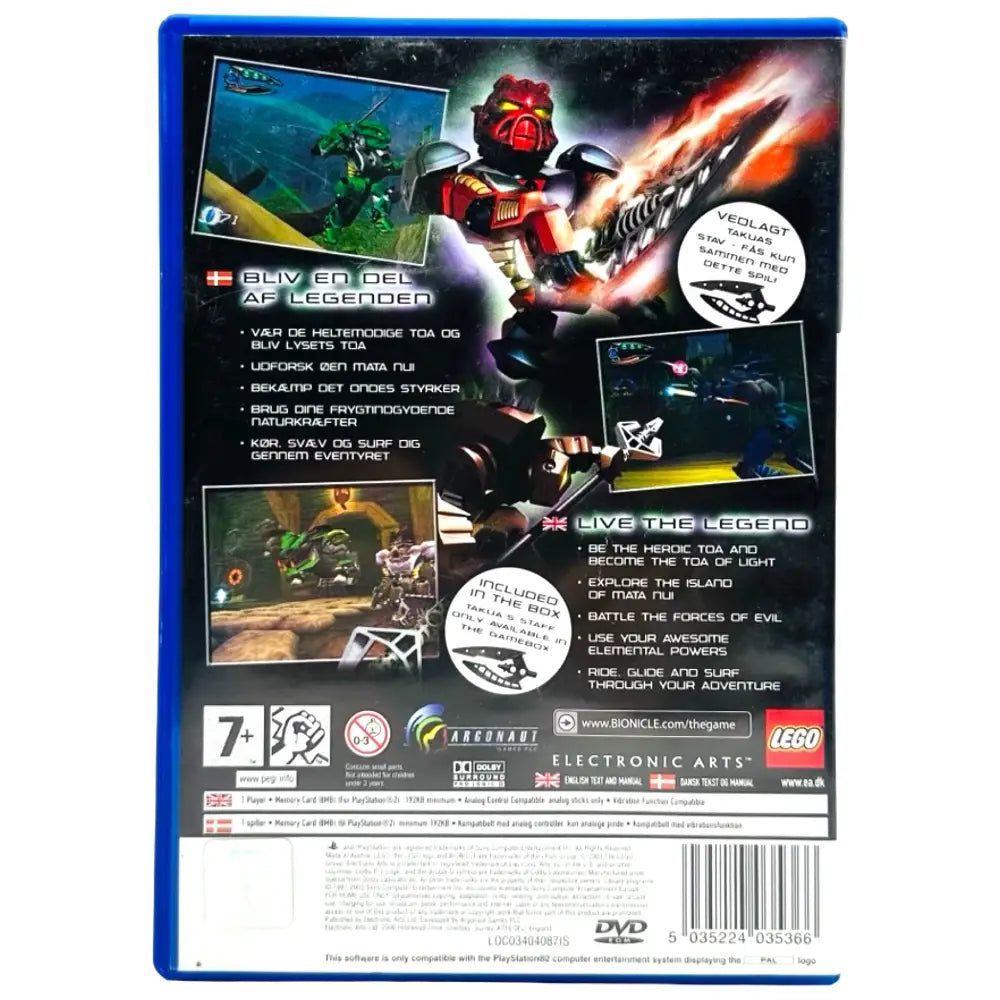 Bionicle - PlayStation 2 (PS2) Spill - Spill