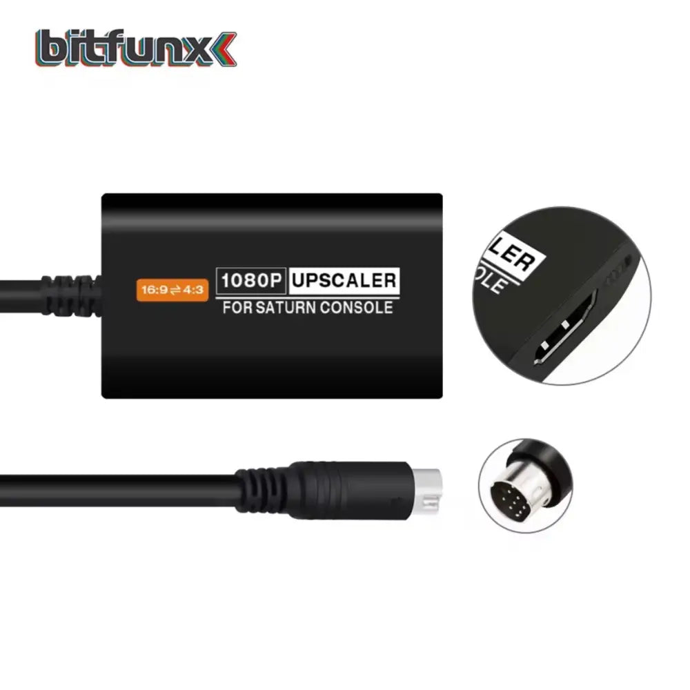 Bitfunx HDTV Kabel for Sega Saturn - Konverter