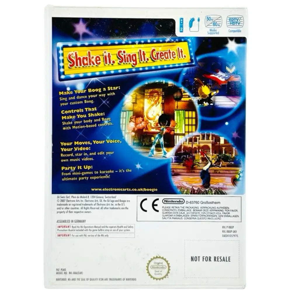Boogie - Nintendo Wii Spill