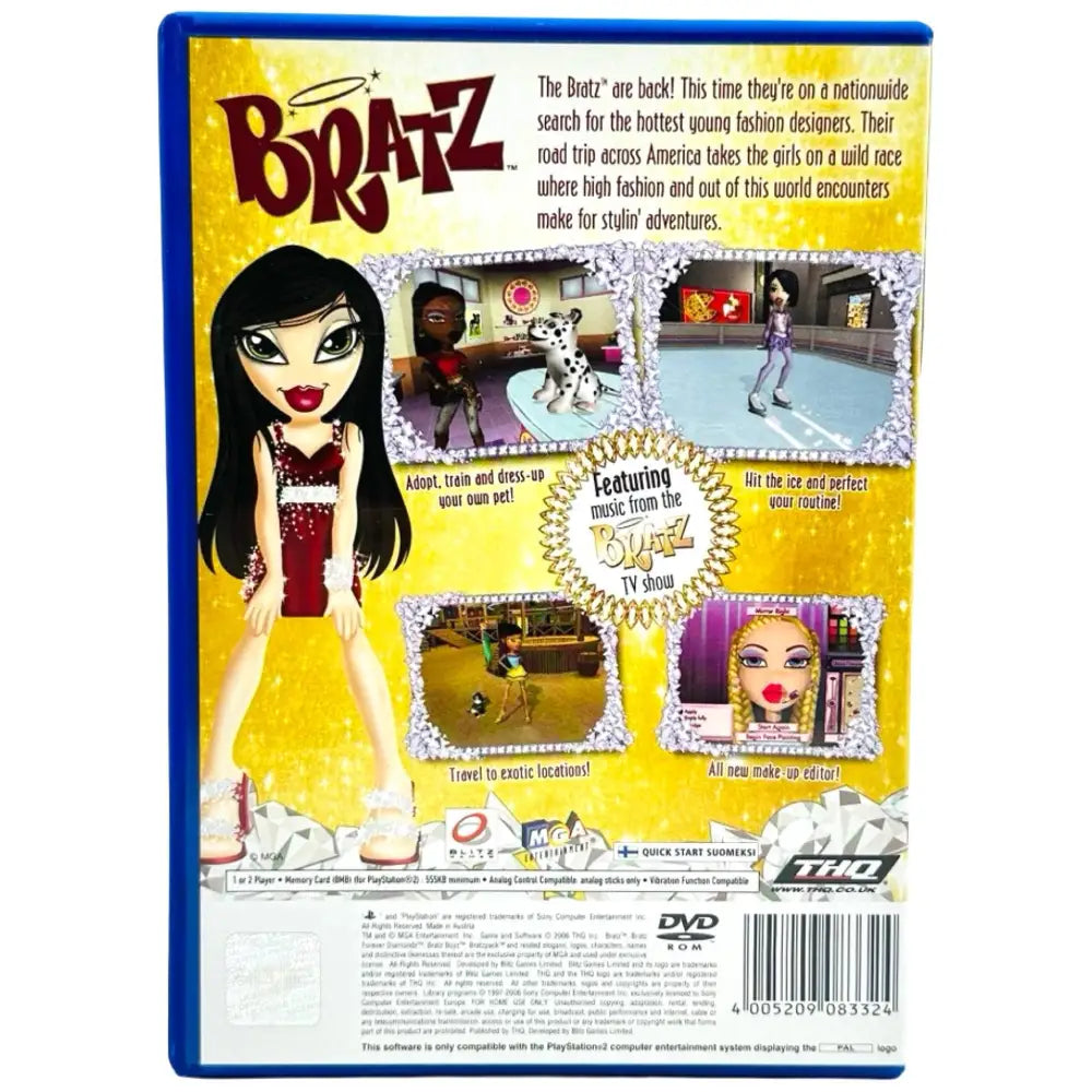 Bratz Forever Diamondz - PlayStation 2 (PS2) Spill - Spill