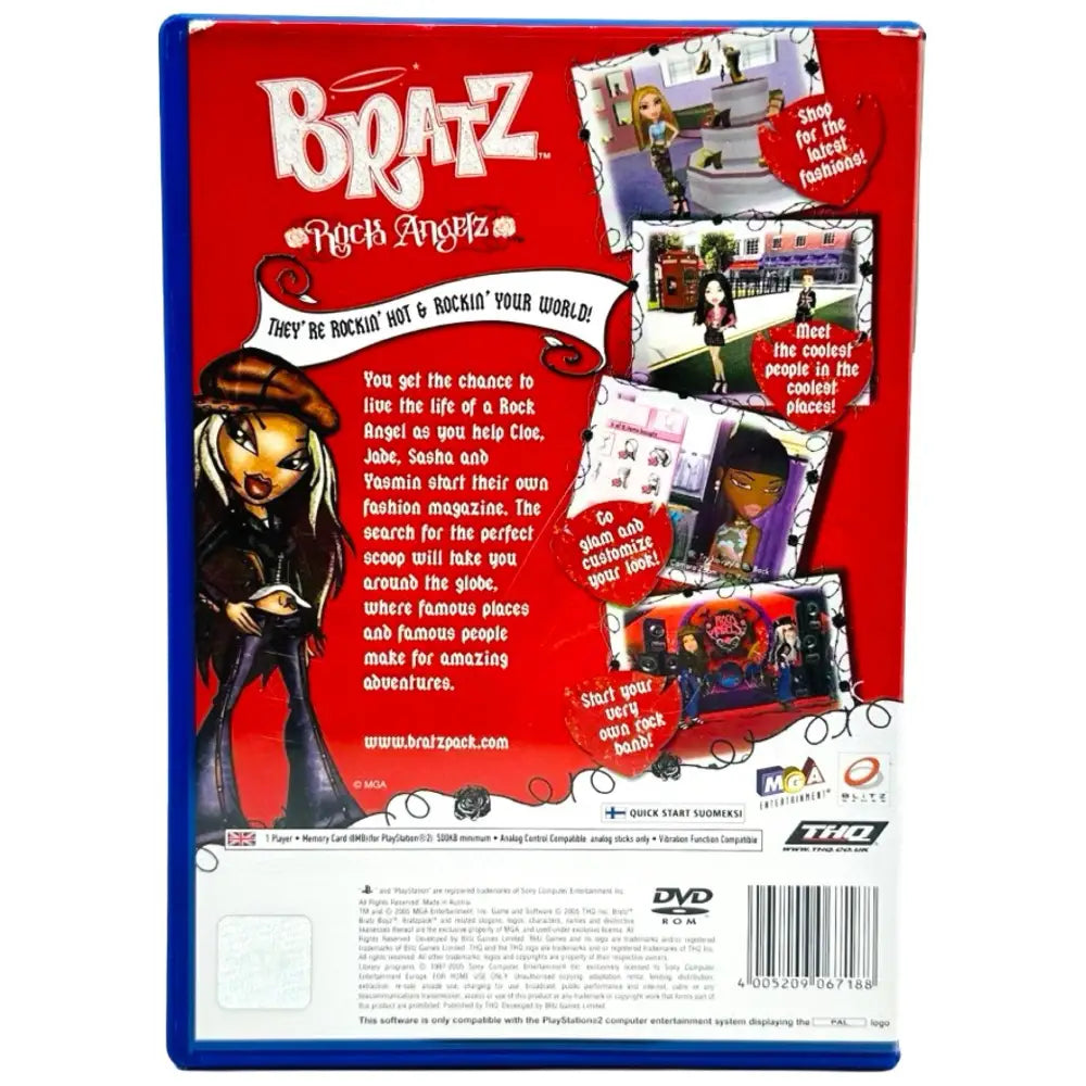 Bratz Rock Angelz - PlayStation 2 (PS2) Spill - Spill