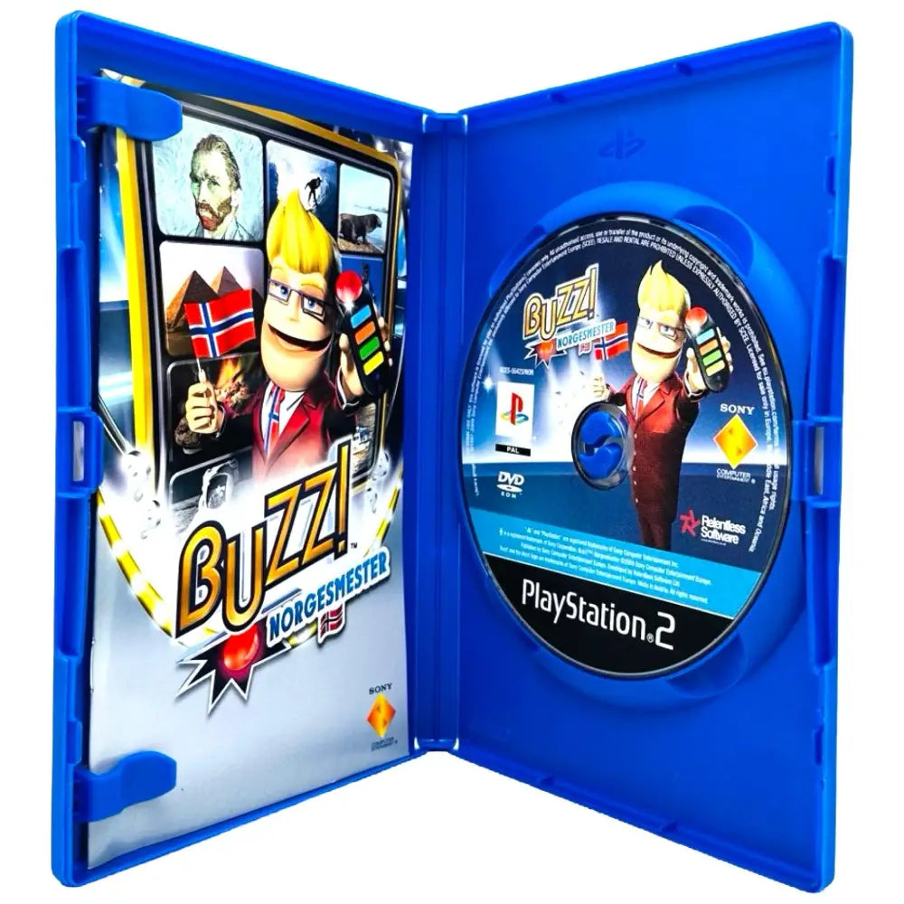 PS2: Buzz! Norgesmester - RetroGaming.no