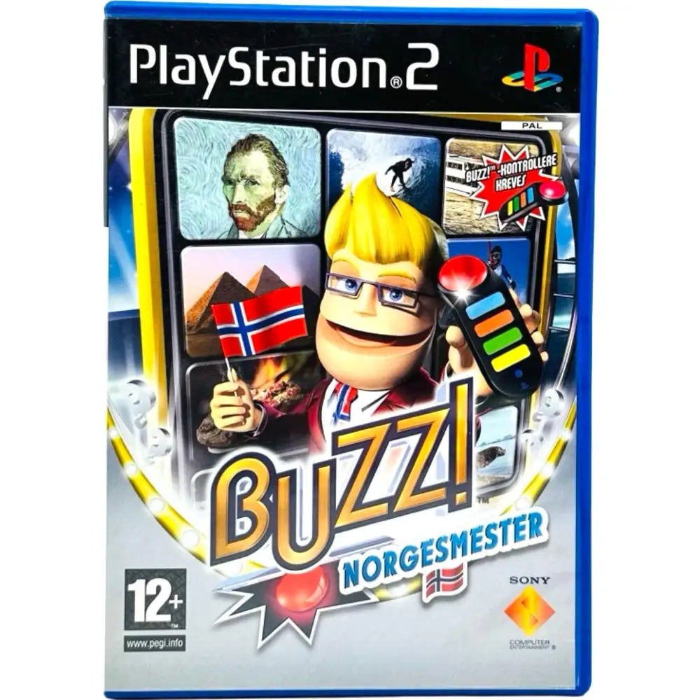 PS2: Buzz! Norgesmester - RetroGaming.no