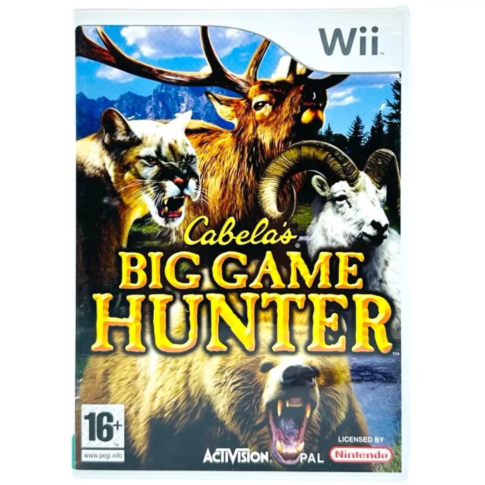 Cabela’s Big Game Hunter - Nintendo Wii Spill - Spill