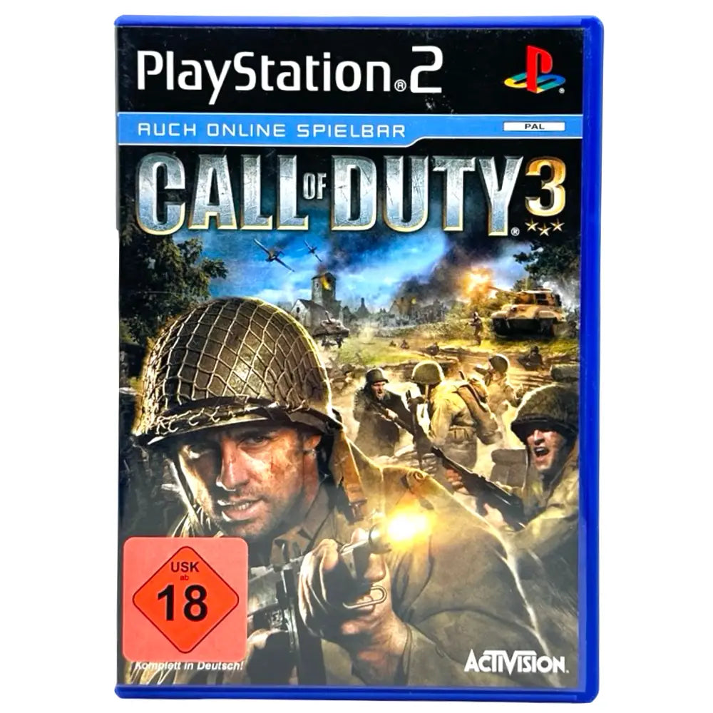 Call Of Duty 3 (Tysk) - PlayStation 2 (PS2) Spill