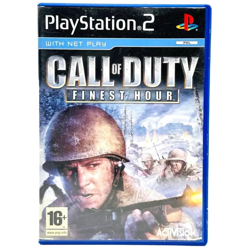 Call Of Duty Finest Hour - PlayStation 2 (PS2) Spill - Spill