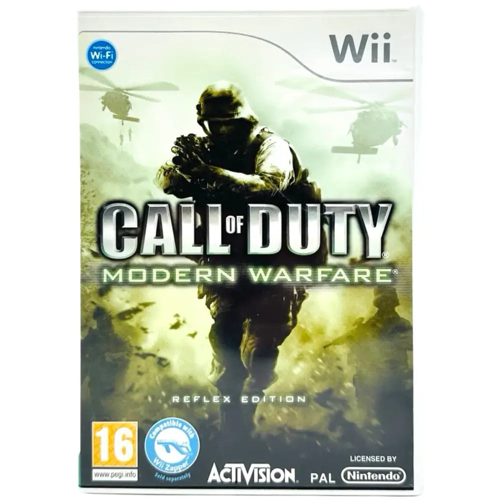 Call Of Duty: Modern Warfare Reflex Edition - Nintendo Wii Spill - Spill