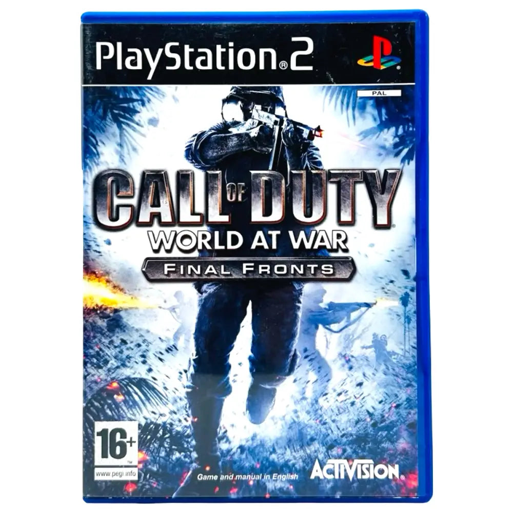 Call of Duty: World at War - Final Fronts - PlayStation 2 (PS2) Spill