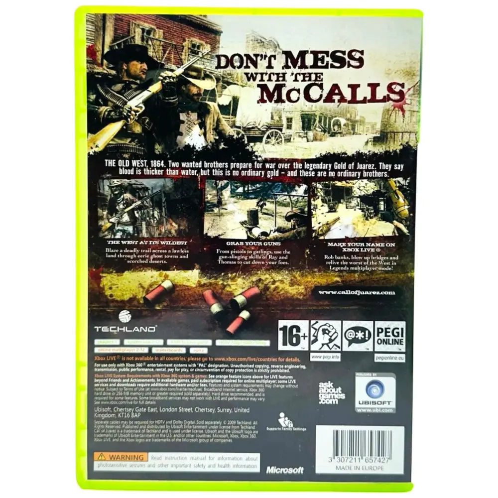 Xbox 360: Call Of Juarez: Bound In Blood - RetroGaming.no