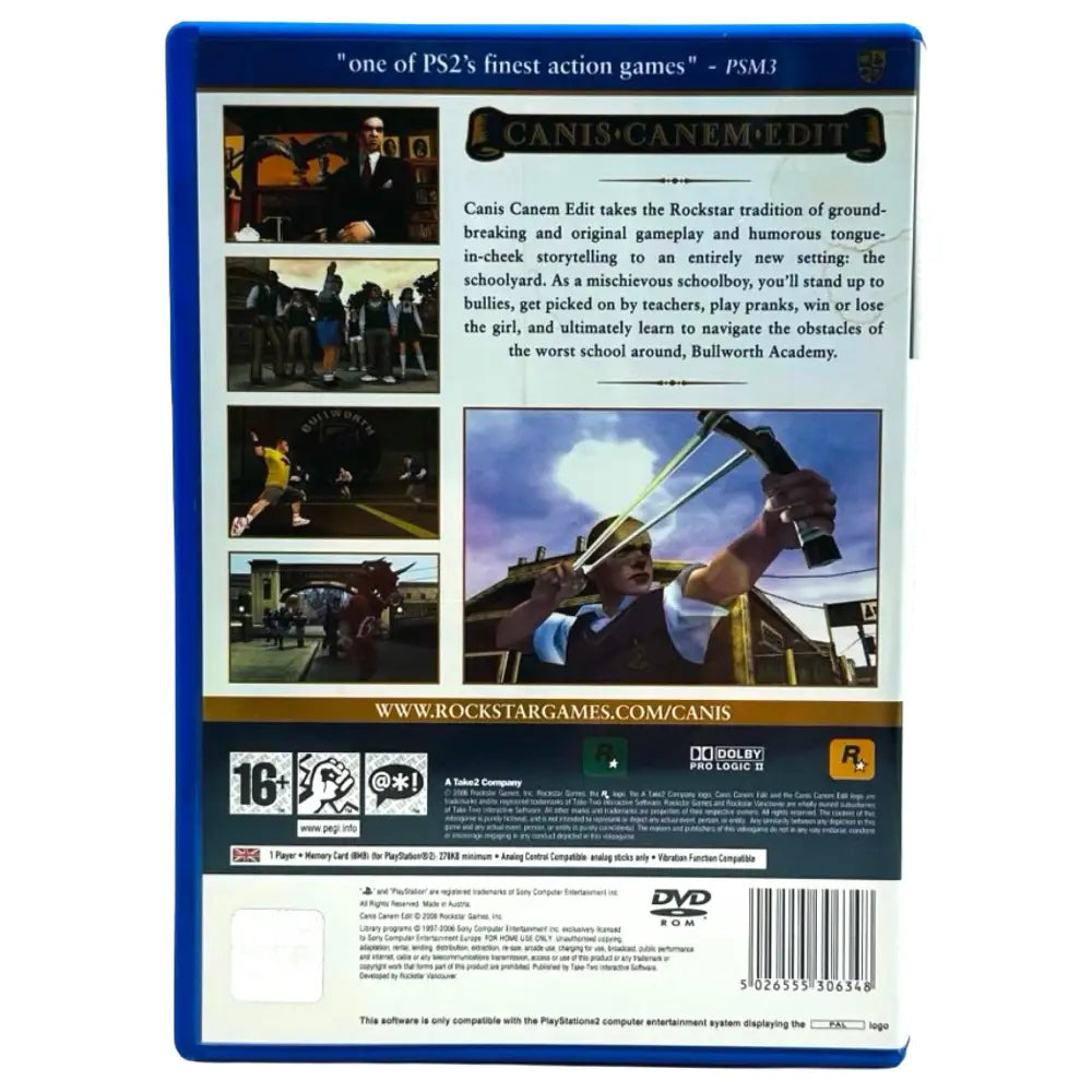 Canis Canem Edit - PlayStation 2 (PS2) Spill - Spill