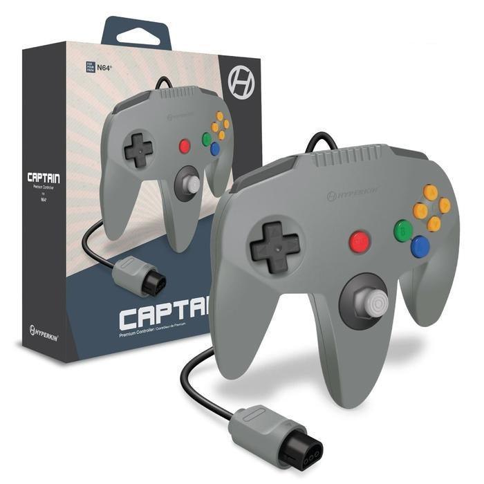 Captain Premium Kontroller til N64 - Hyperkin - RetroGaming.no