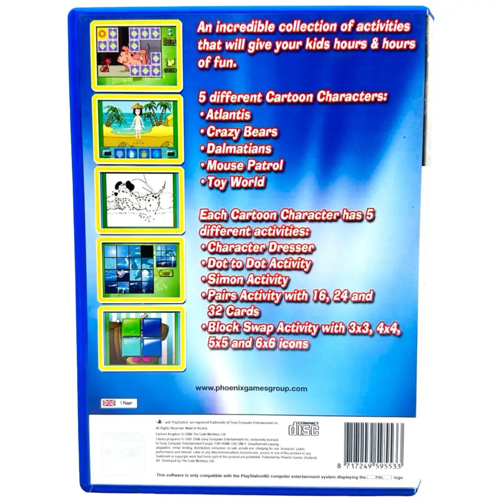 PS2: Cartoon Kingdom - RetroGaming.no