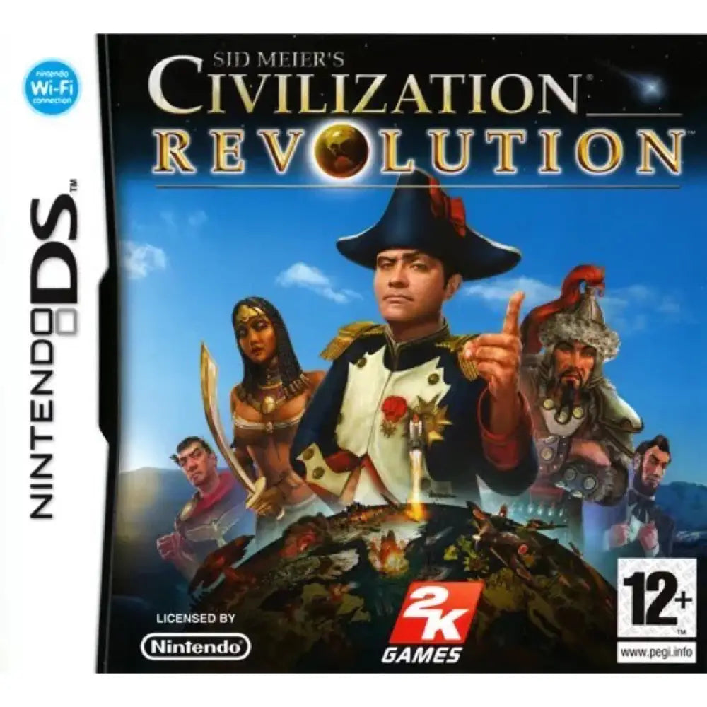 Civilization Revolution - Nintendo DS Spill - Cover - Manual - Spill - Spill