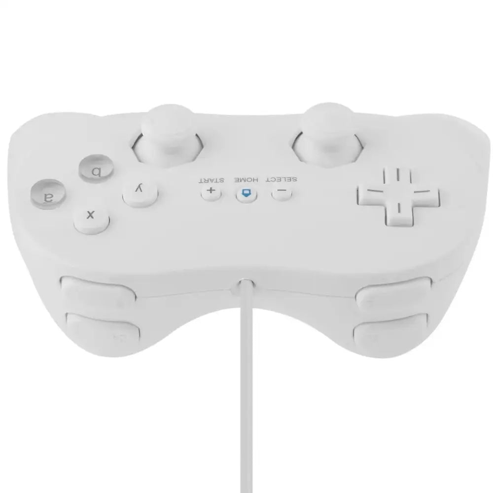 Classic Kontroller PRO til Nintendo Wii - Hvit - RetroGaming.No
