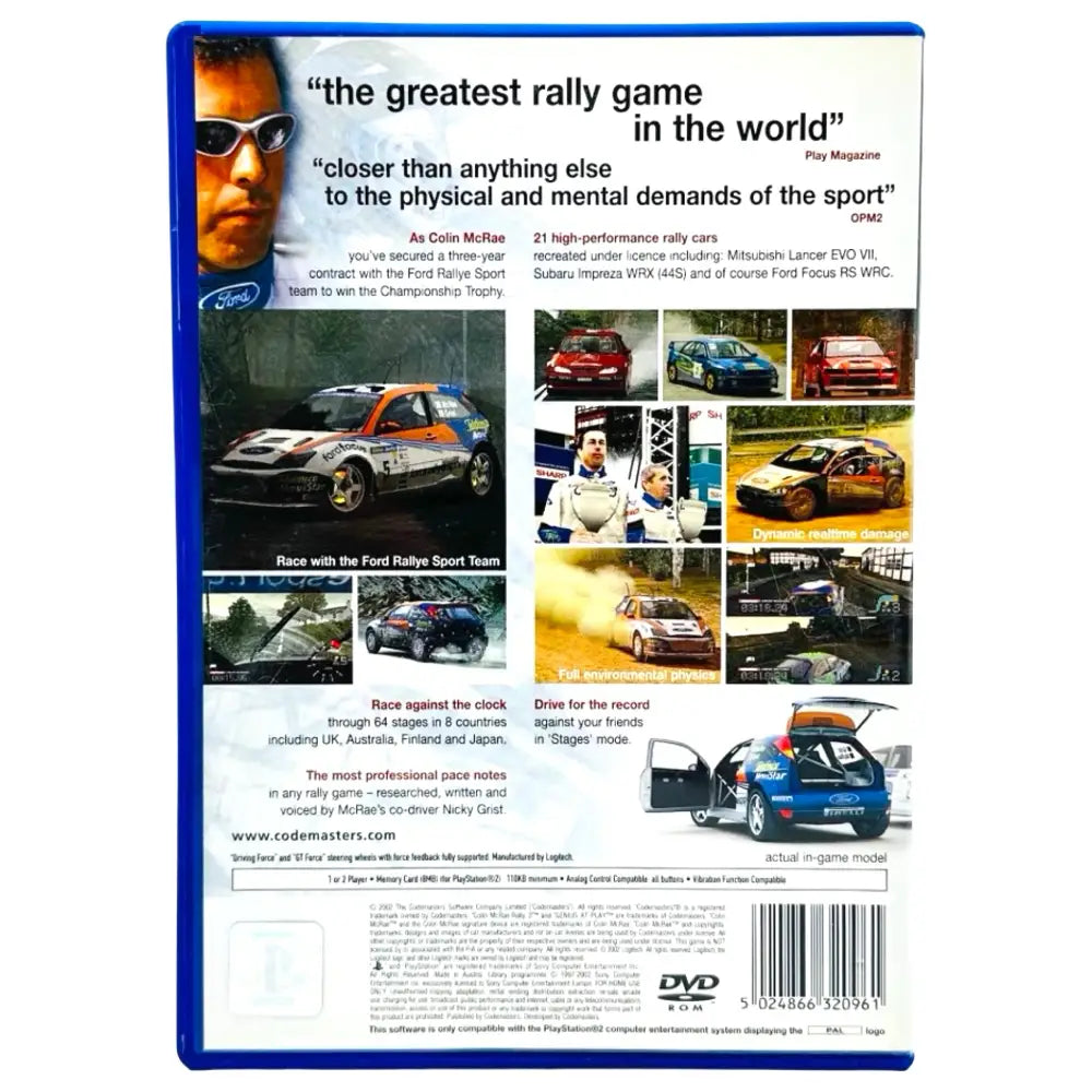 Colin McRae Rally 3 - PlayStation 2 (PS2) Spill - Spill