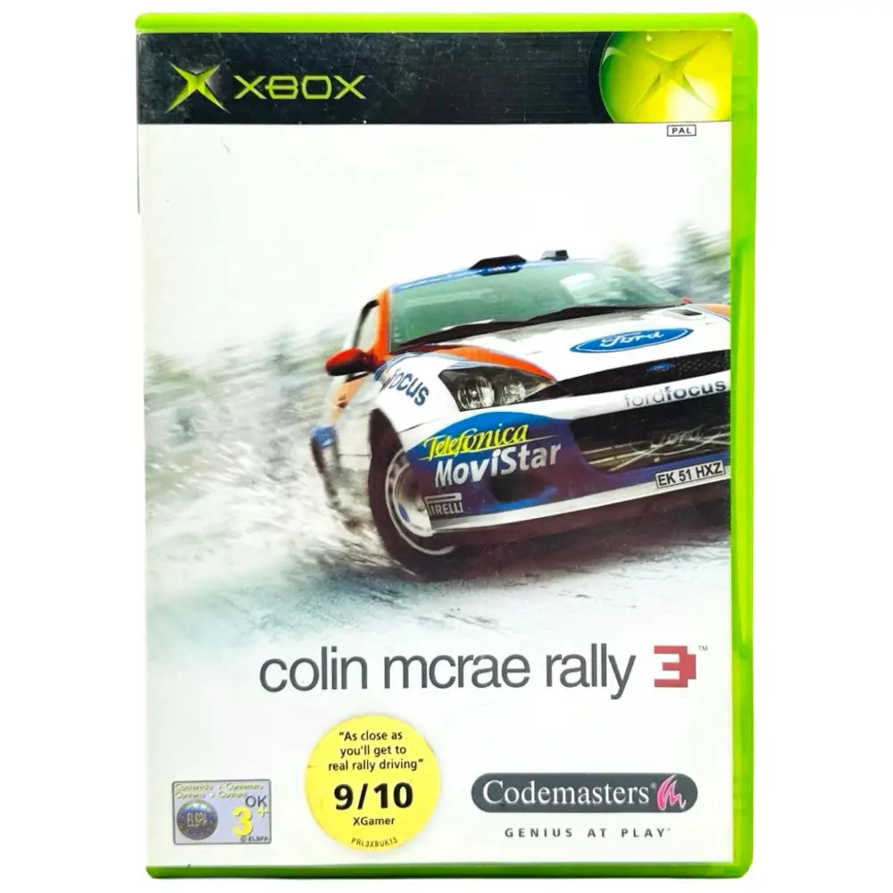 Colin McRae Rally 3 - Xbox spill - Spill