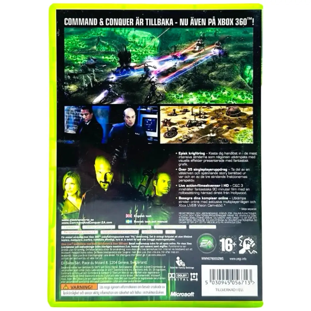 Command & Conquer 3: Tiberium Wars - Xbox 360 Spill