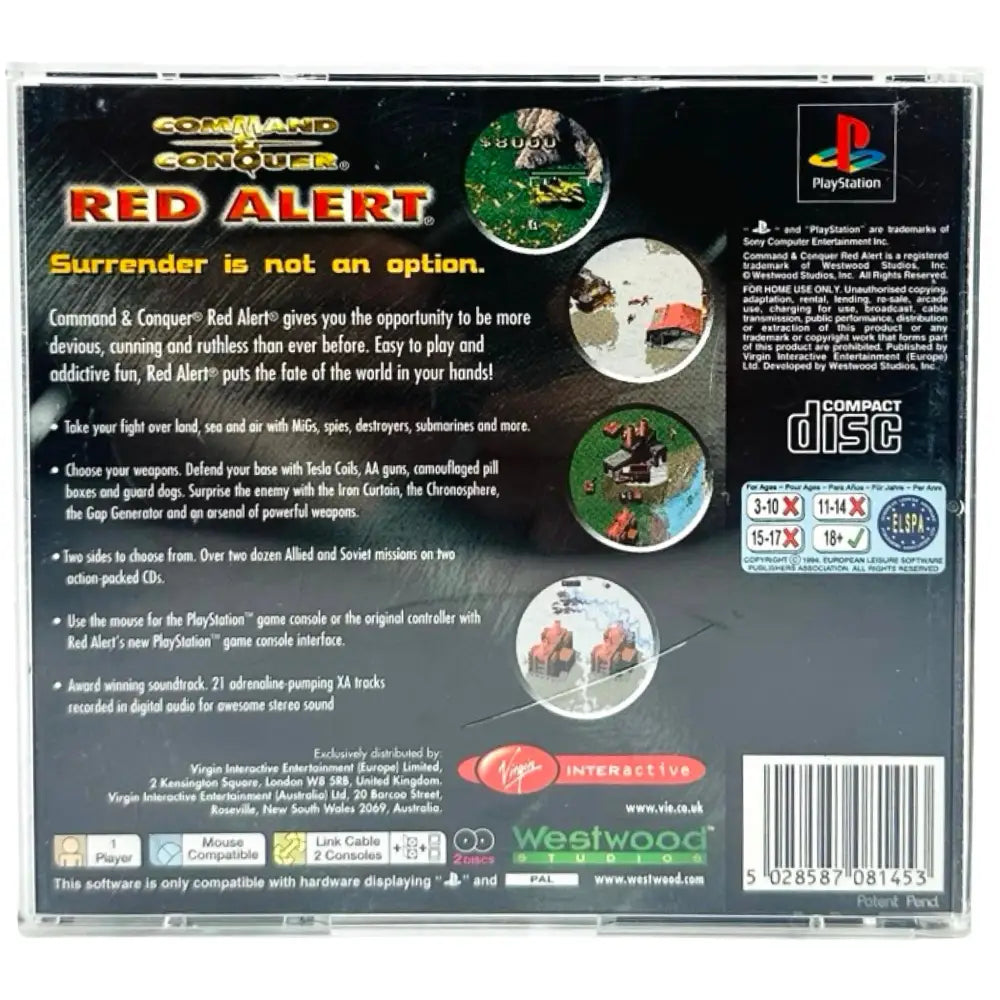 PS1: Command & Conquer Red Alert - RetroGaming.no