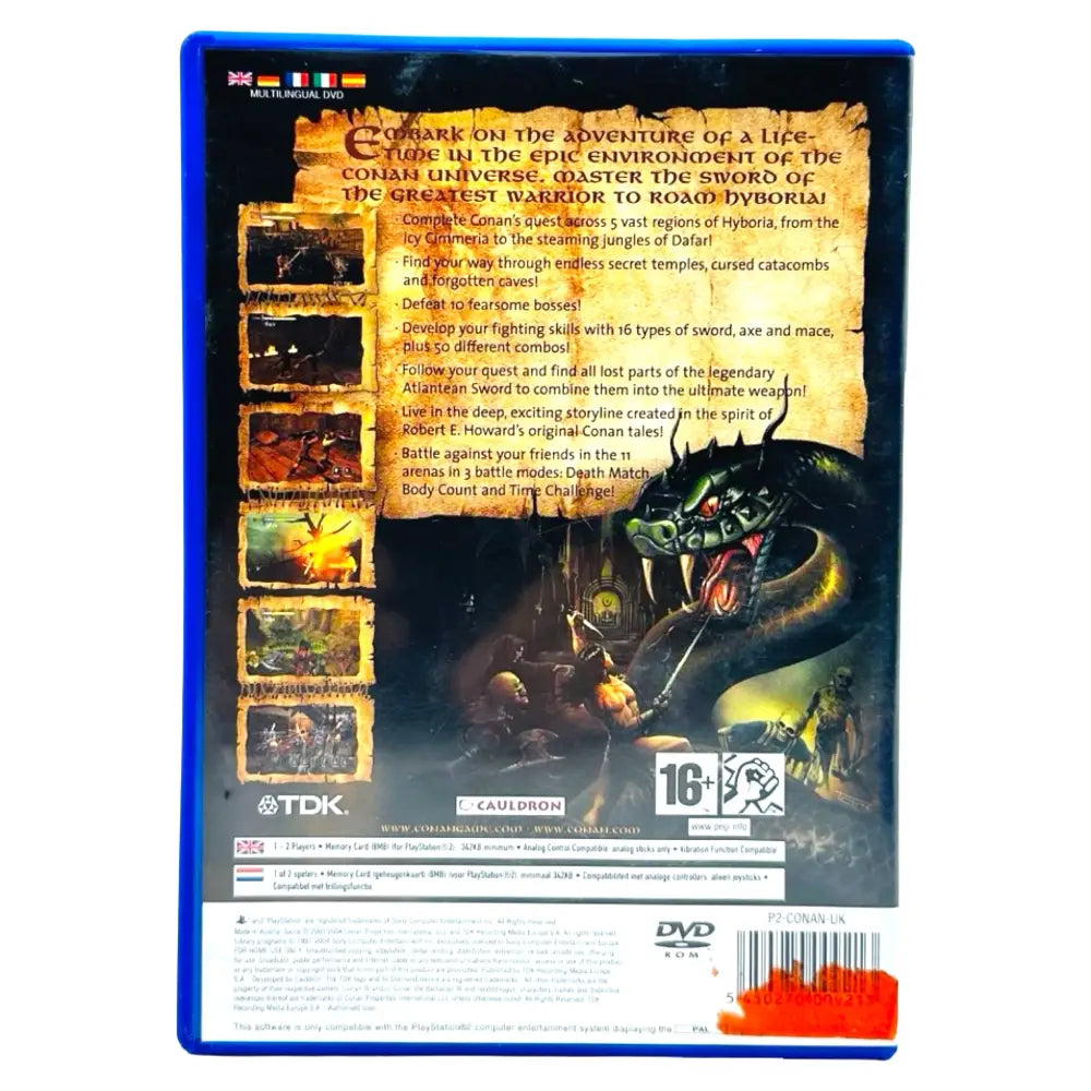 Conan - PlayStation 2 (PS2) Spill