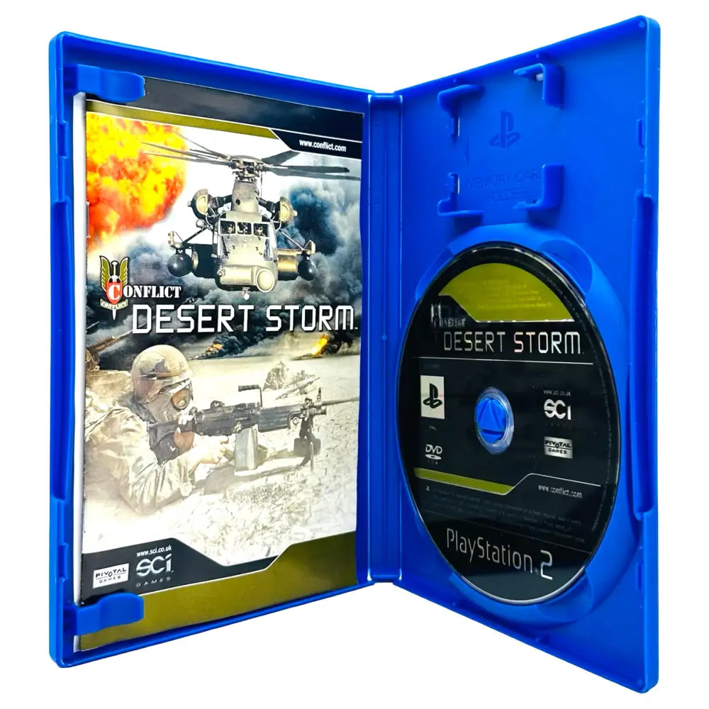 Conflict Desert Storm - PlayStation 2 (PS2) Spill